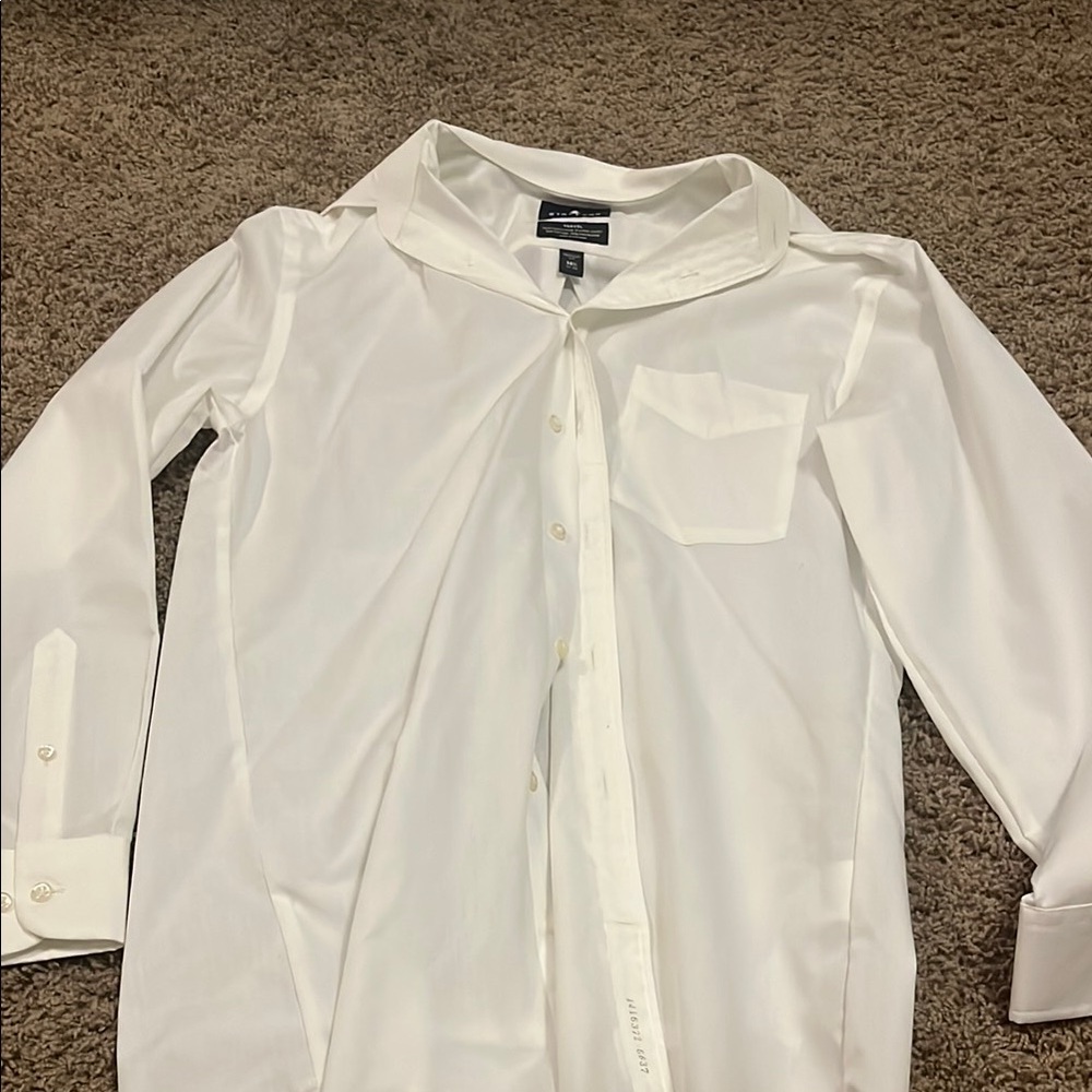 White Button-Up Shirt